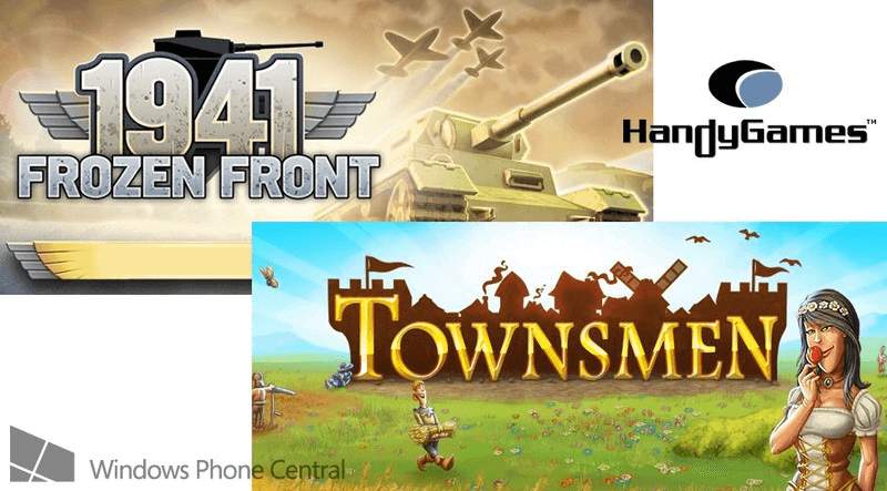 1941 Frozen Front, Townsmen, Windows Phone Central, HandyGames