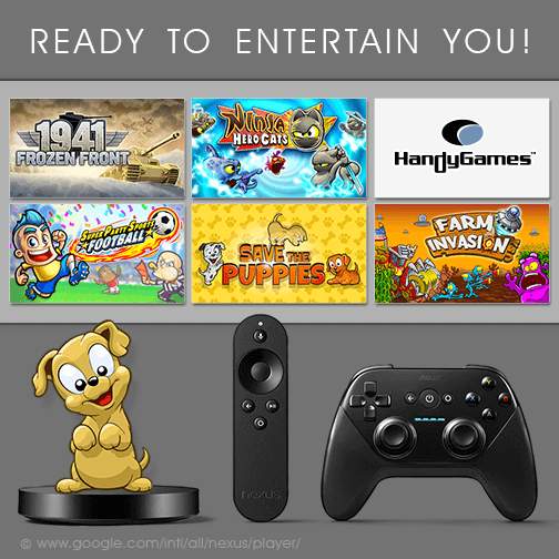 The Amazon Fire TV is here - and HandyGames™ is prepared!