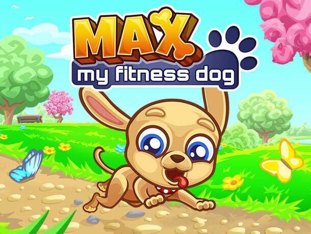 Max – My Fitness Dog Game Slider