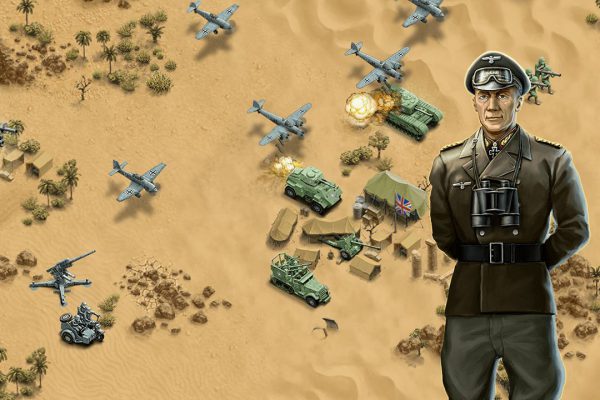 general screenshot panzer tanks soldier general desert strategy