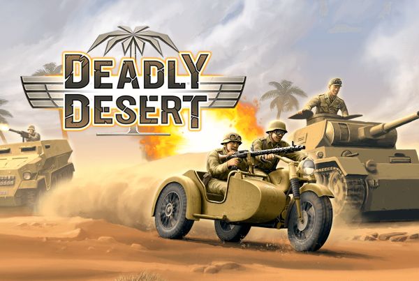 1943 Deadly Desert wüste tanks panzer war explosion