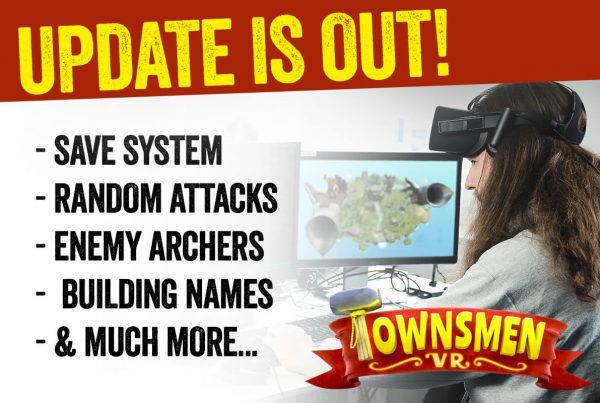 Townsmen VR NEWS featured image update