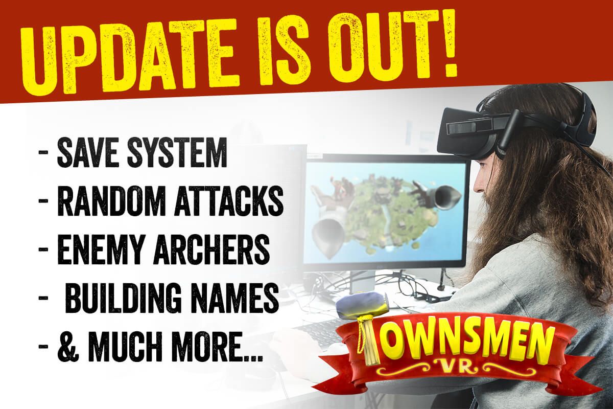 Townsmen VR NEWS featured image update
